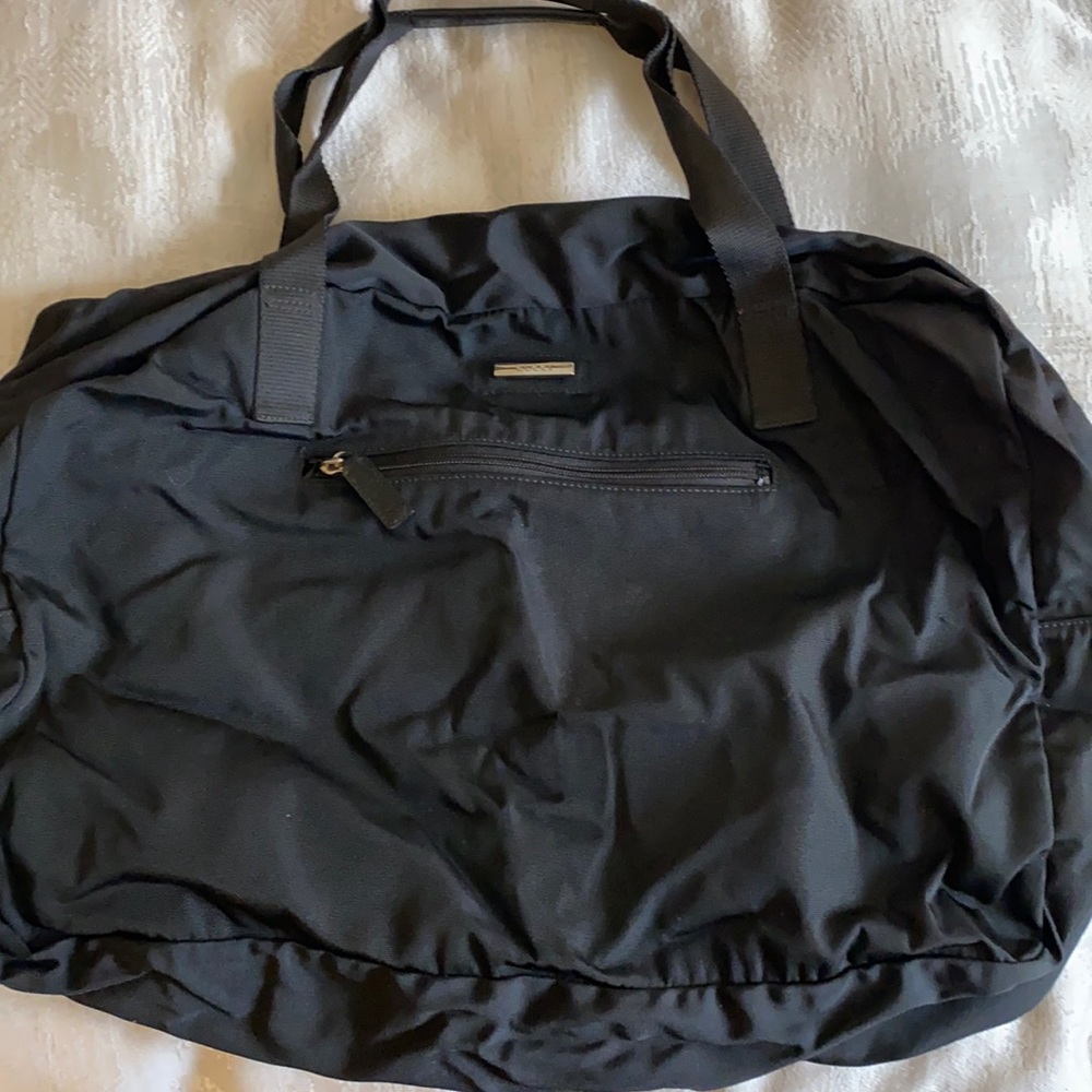 Authentic Gucci nylon duffel bag